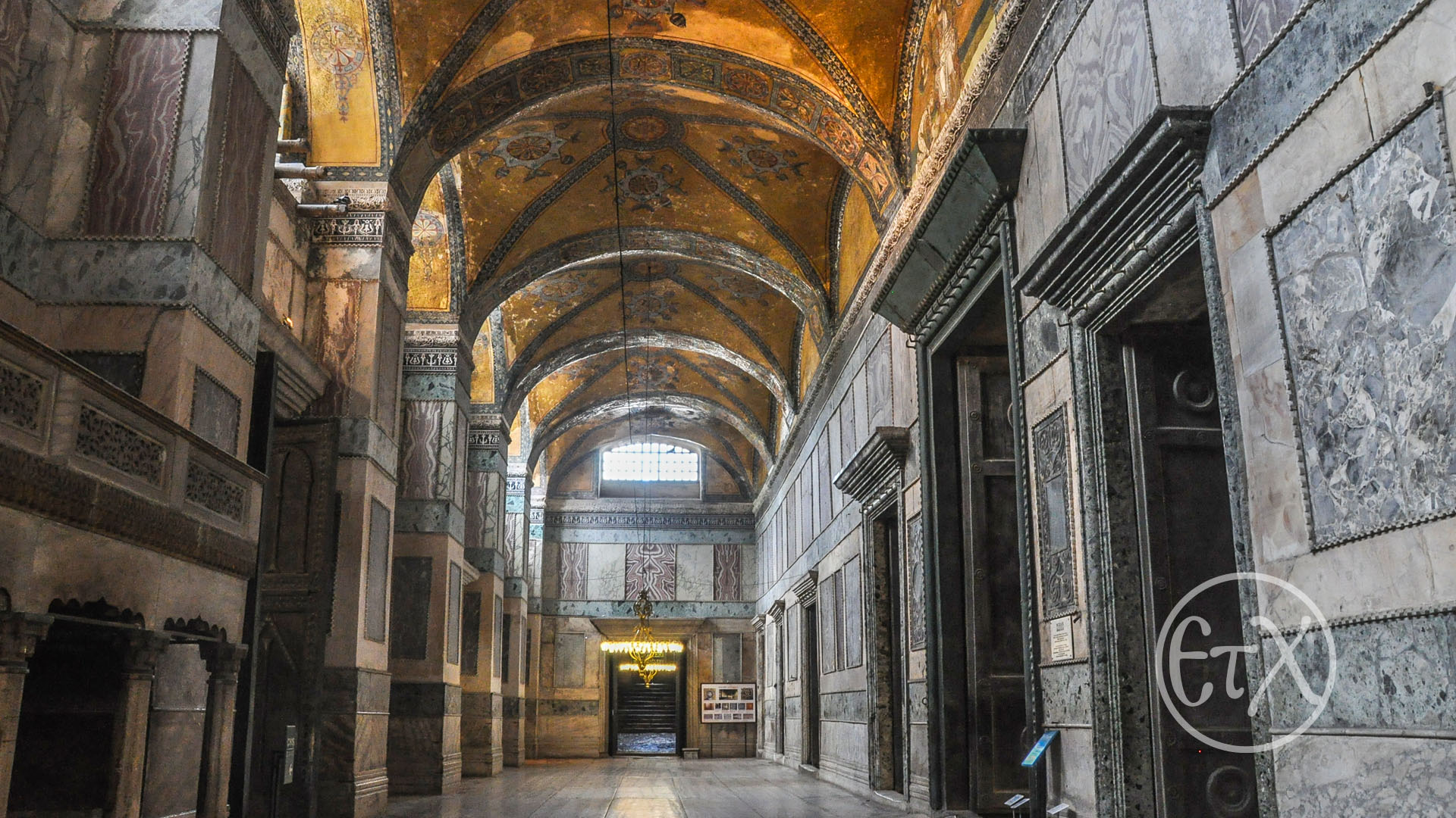 The Inner Narthex of Hagia Sophia: A Masterpiece of Marble and Gold