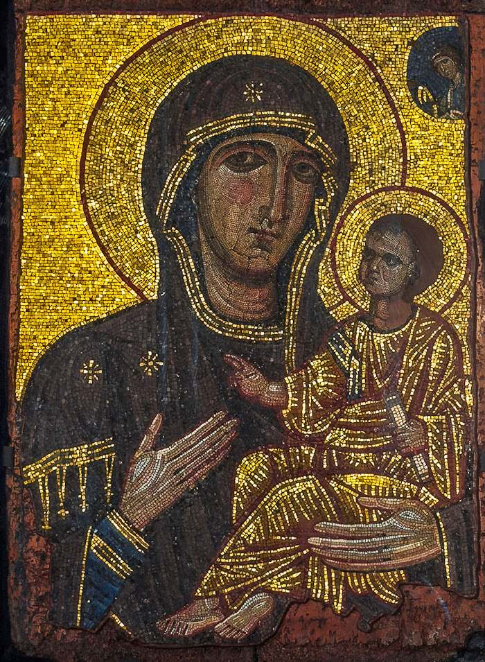 The 12th-century Pammakaristos Mosaic Icon